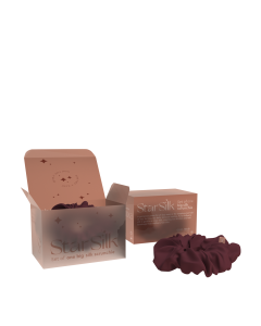 Svilena elastika za lase Burgundy Sky LARGE