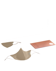 Superskin svilena maska za obraz, bež