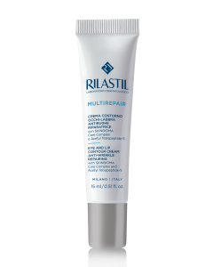 Rilastil Multirepair krema za predel okoli oči in ustnic proti gubam