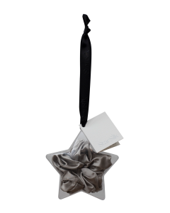 Svilena elastika za lase Silver Stardust All Stars, LARGE