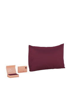 Svilena prevleka za blazino Burgundy Sky 50 x 70 cm