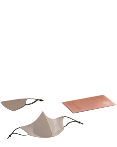 Svilena maska za obraz Silver Stardust