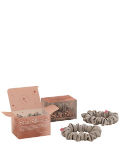 Svilena elastika za lase Silver Stardust MIDI