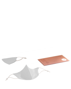 Svilena maska za obraz Twinkling White