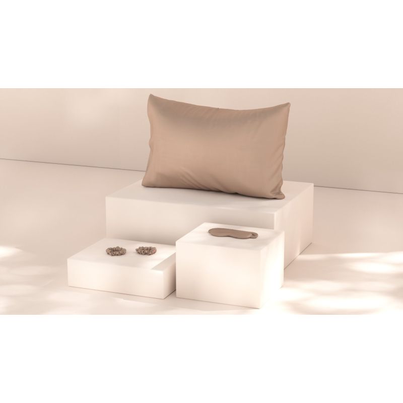 Svilena prevleka za blazino Golden Sunlight 50 x 70 cm