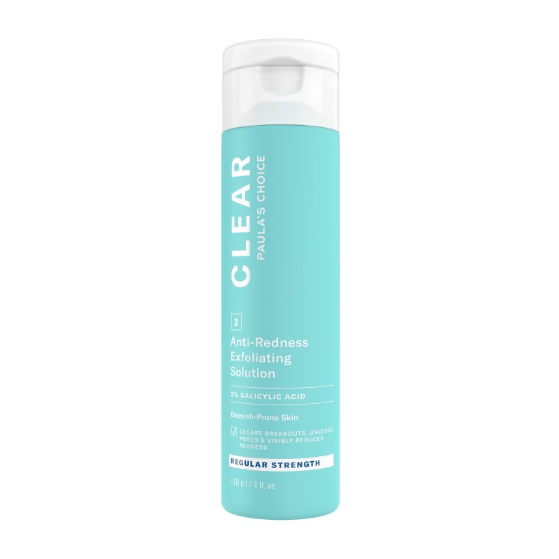  Clear Regular Strength Anti-Redness Exfoliating Solution With 2% Salicylic Acid
