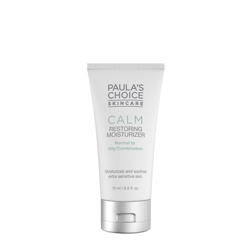 Calm Lightweight Restoring Cream Moisturizer Travel Size - for normal to oily skin