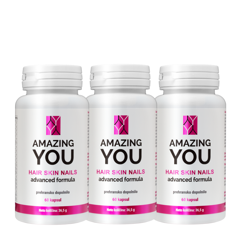 Amazing You HAIR SKIN NAILS - paket 3 izdelkov
