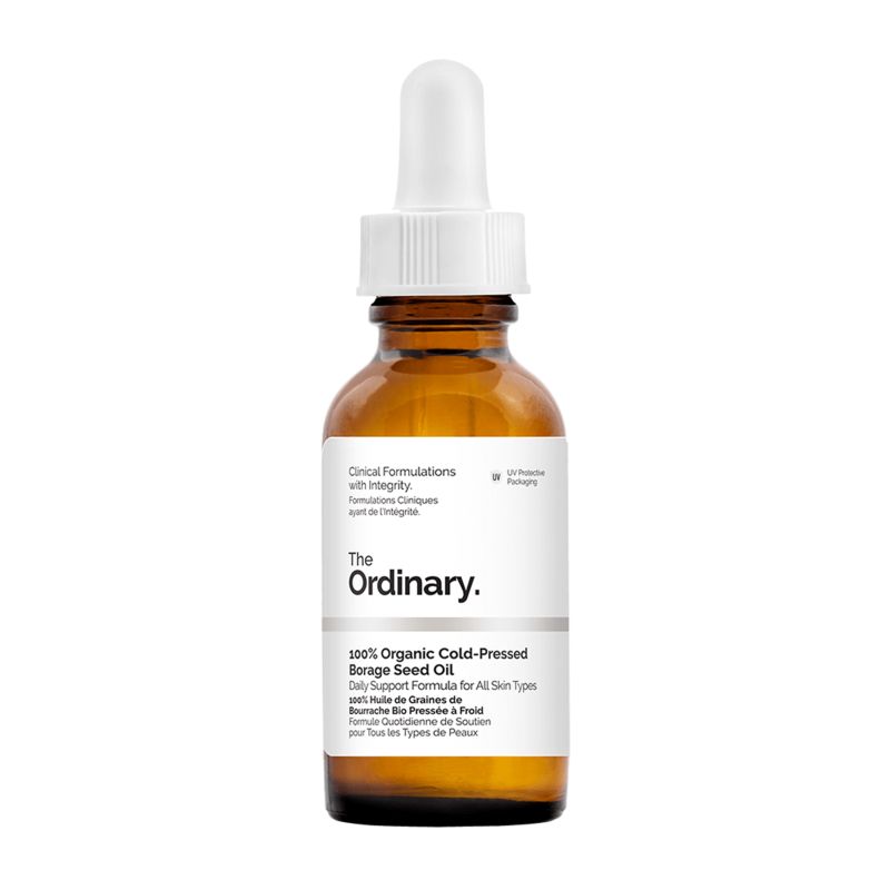 100% Organic Cold-Pressed Borage Seed Oil