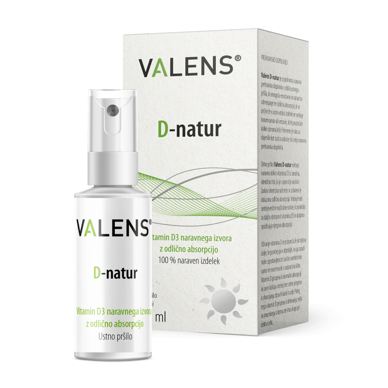 Valens D-natur ustno pršilo