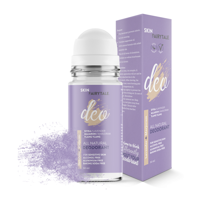 Dezodorant Sivka, majaron in ylang ylang