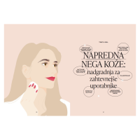 Knjiga Živjo, lepa koža: vodič za razumevanje sodobne kozmetike in nege kože 