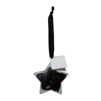 Svilena elastika za lase Black Moon All Stars, LARGE