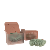 Svilena elastika za lase Green Aurora LARGE