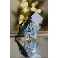 Svilena elastika za lase Green Aurora All Star, LARGE