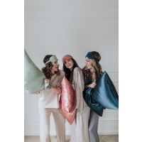 Svilena spalna maska Midnight Blue