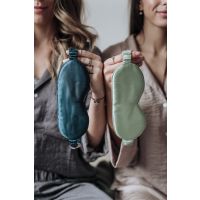 Svilena spalna maska Midnight Blue