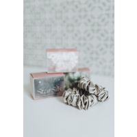 Svilena elastika za lase Silver Stardust LARGE