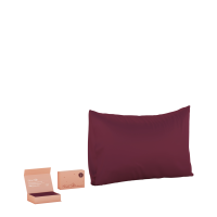 Svilena prevleka za blazino Burgundy Sky 50 x 70 cm