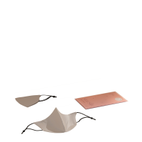 Svilena maska za obraz Silver Stardust