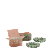 Svilena elastika za lase Green Aurora MIDI