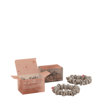 Svilena elastika za lase Silver Stardust MIDI